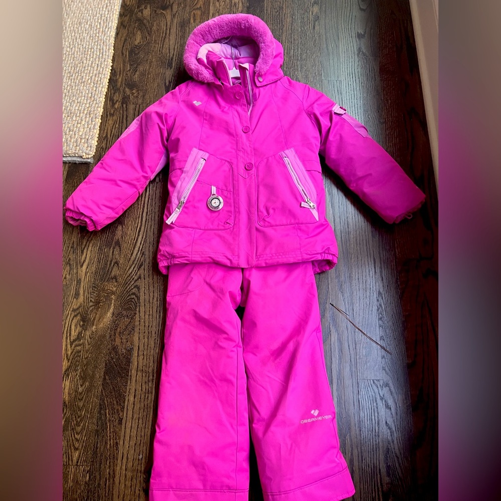 Obermeyer ski jacket and bib